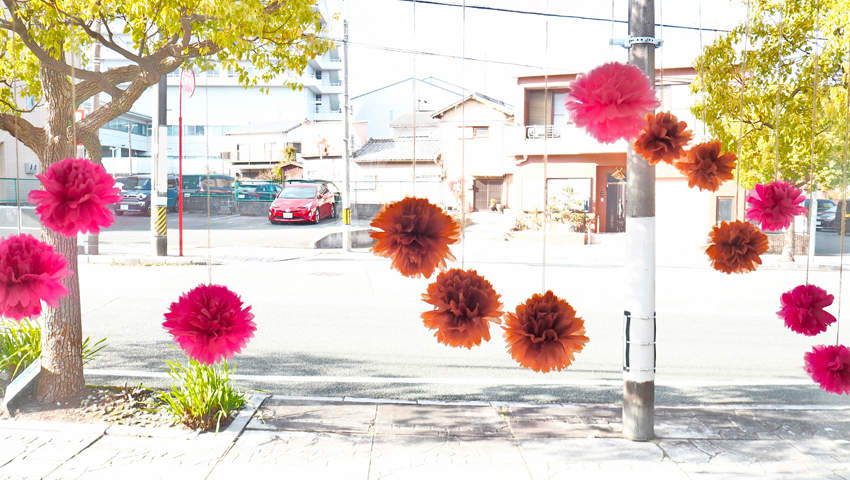 乙女心ディスプレイ飾り付け