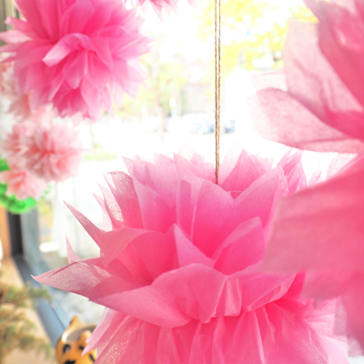 乙女心ディスプレイ飾り付け